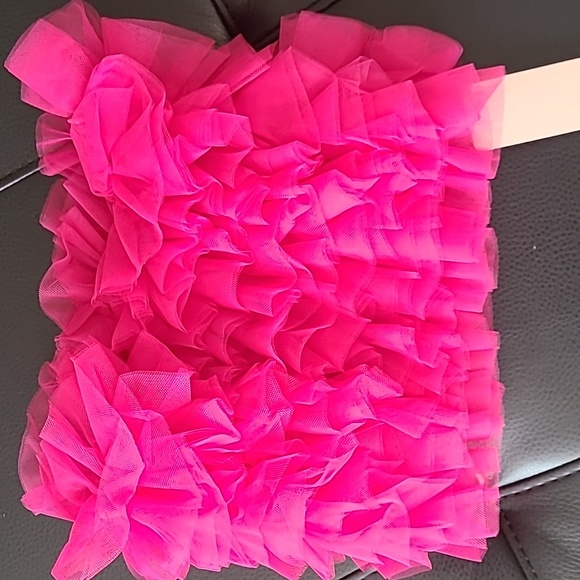 NWT tulle stretchy strapless top. Size xs - Picture 1 of 2